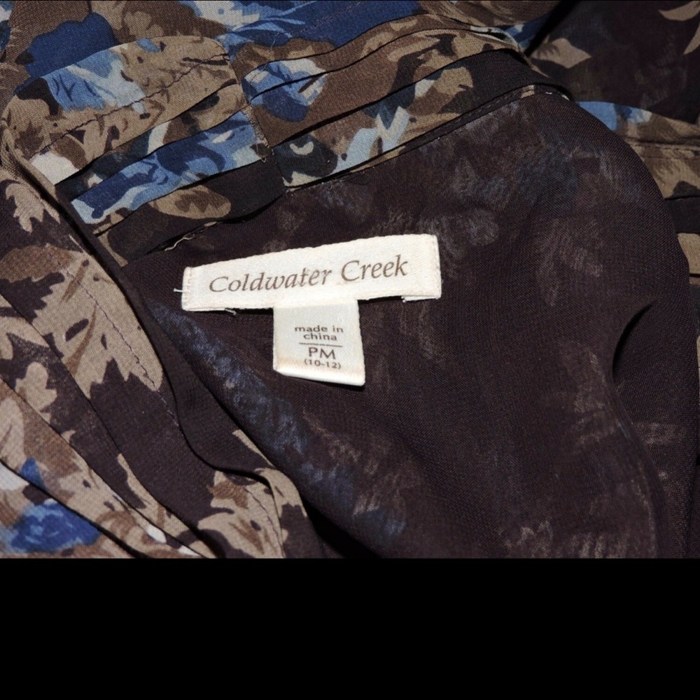 Coldwater Creek Career Blouse PM (10-12) - Picture 6 of 8